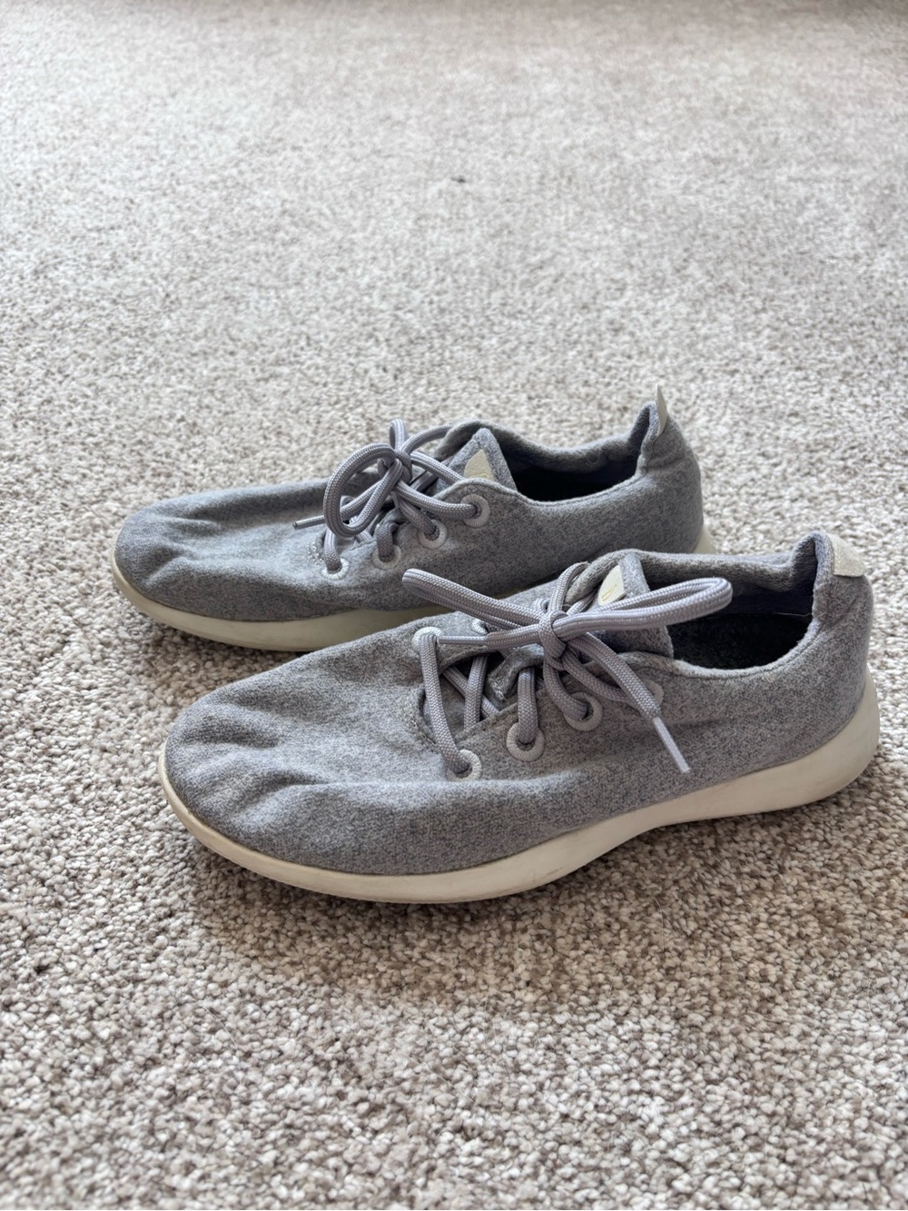 allbirds Heather Gray Wool Runners